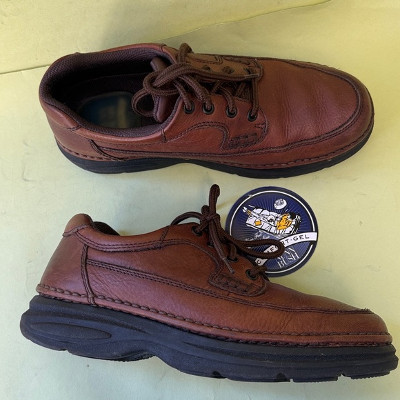 Vintage Nunn Bush Men\'s Brown Comfort Gel leather Loafers in Original box main image 6